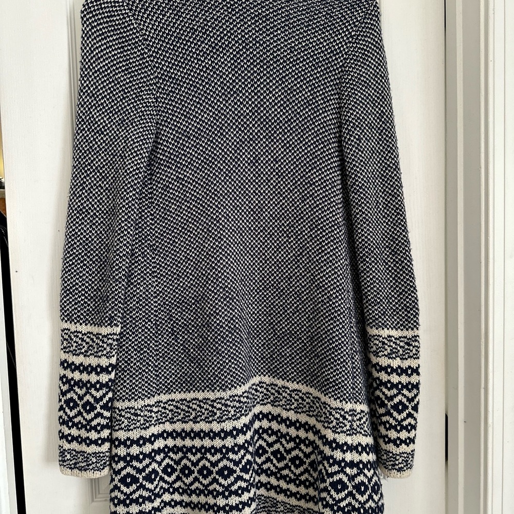Lucky Brand  Open Front Double Face Long Cardigan size S/P oversized - Picture 8 of 10